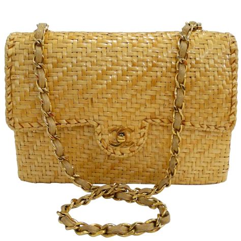 borsa rattan chanel|Rattan Bag Chanel .